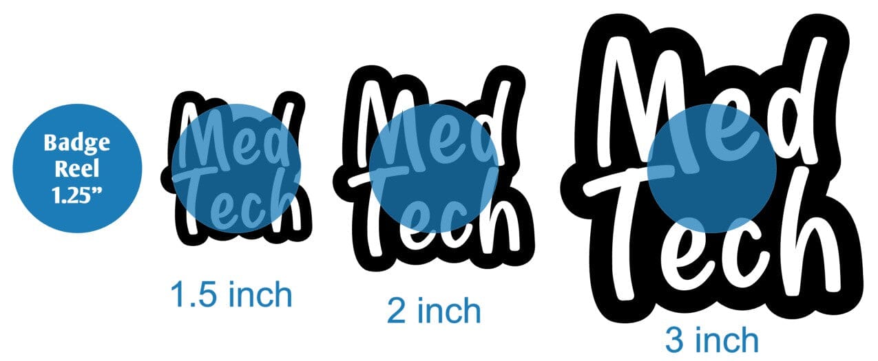 Med Tech - Acrylic Shape #1296