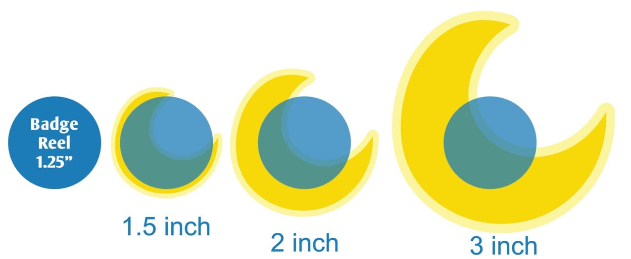 Moon - Acrylic Shape #978