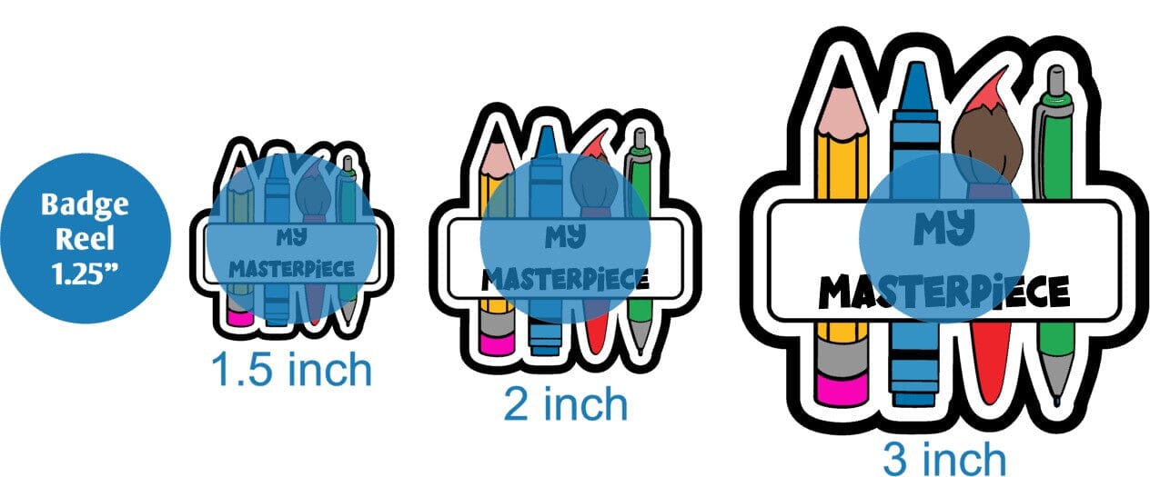 My Masterpiece - DECAL AND ACRYLIC SHAPE #DA02061