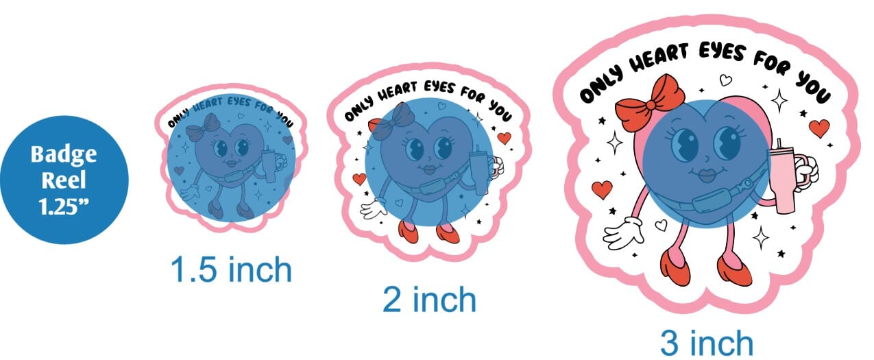 Only Heart Eyes For You - DECAL AND ACRYLIC SHAPE #DA01678