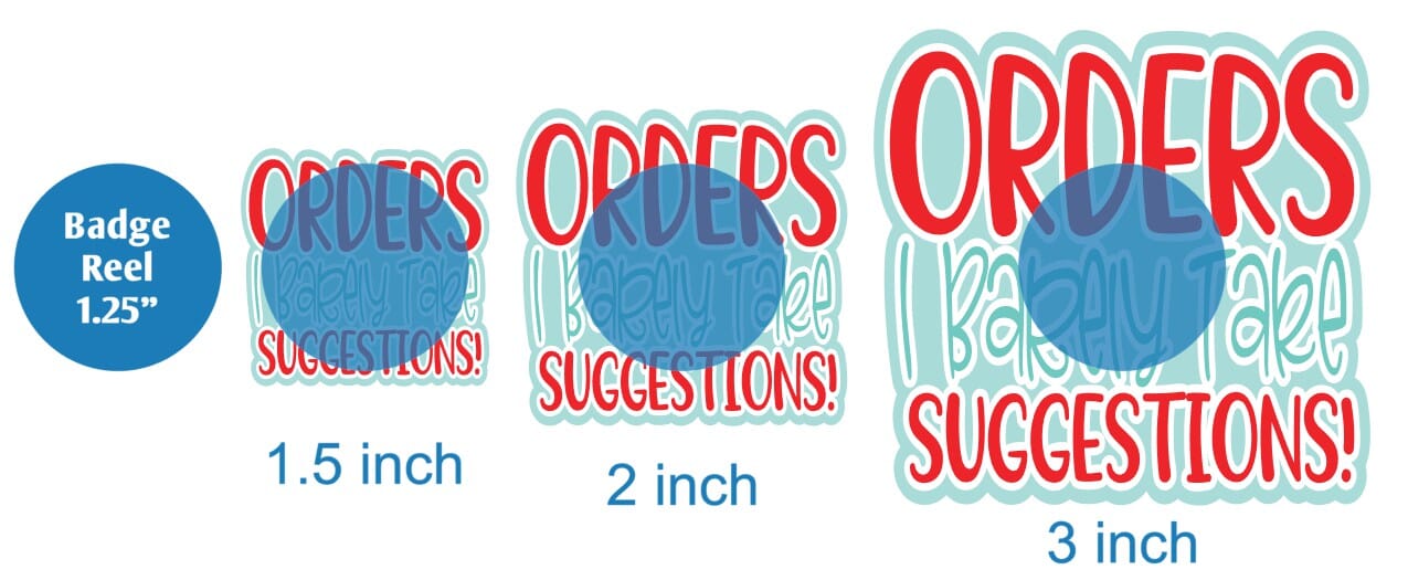 Orders - Acrylic Shape #1262