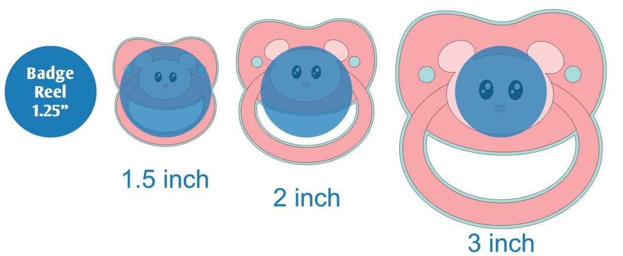 Pacifier - Acrylic Shape #816