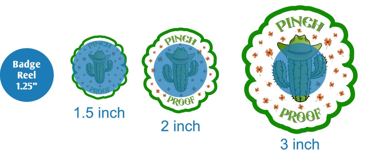 Pinch Proof Cactus - DECAL AND ACRYLIC SHAPE #DA01687