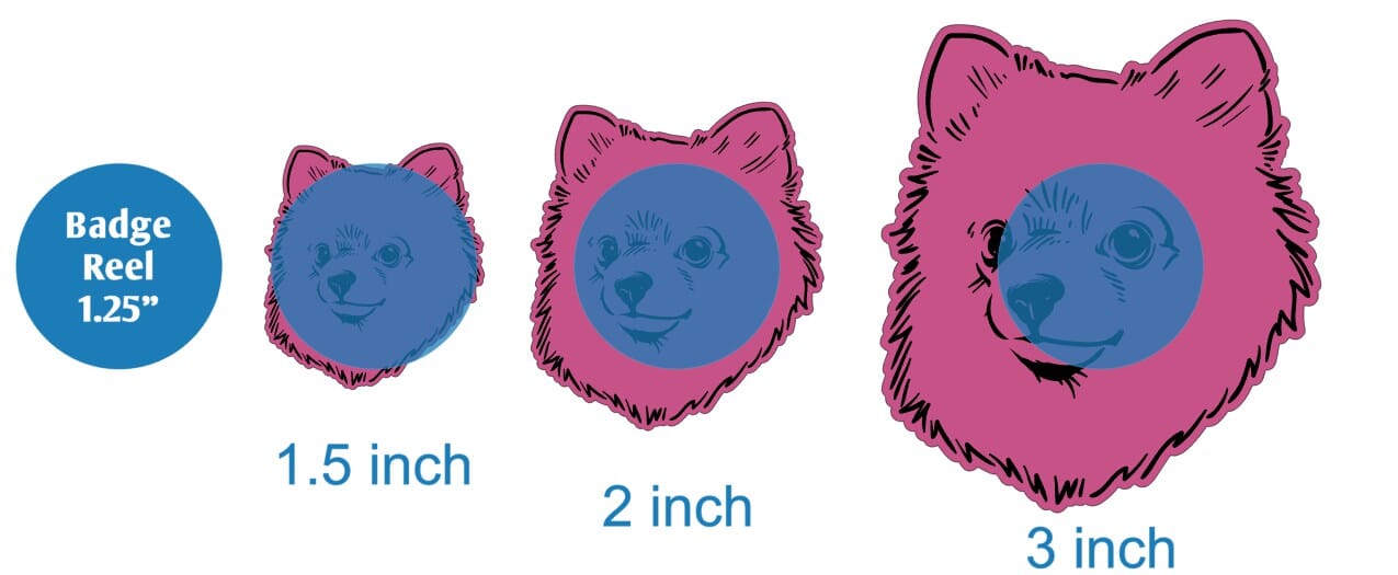 Pomeranian - Acrylic Shape #824