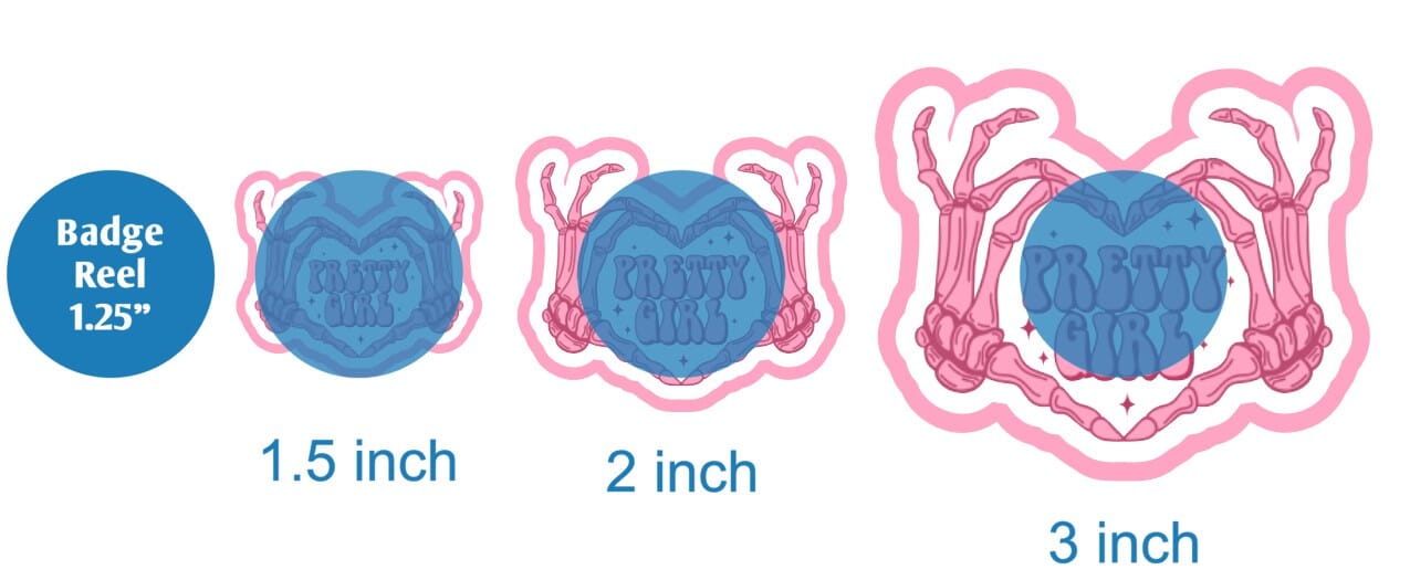 Pretty Girl - DECAL AND ACRYLIC SHAPE #DA02025