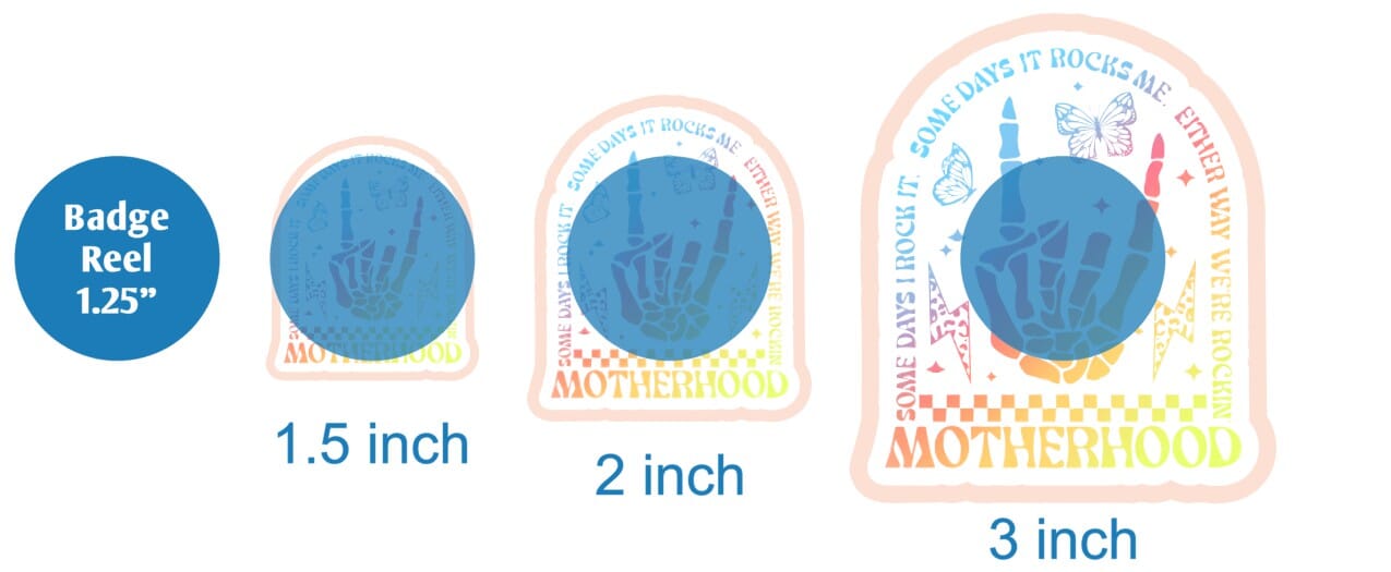 Rockin Motherhood - DECAL AND ACRYLIC SHAPE #DA02033