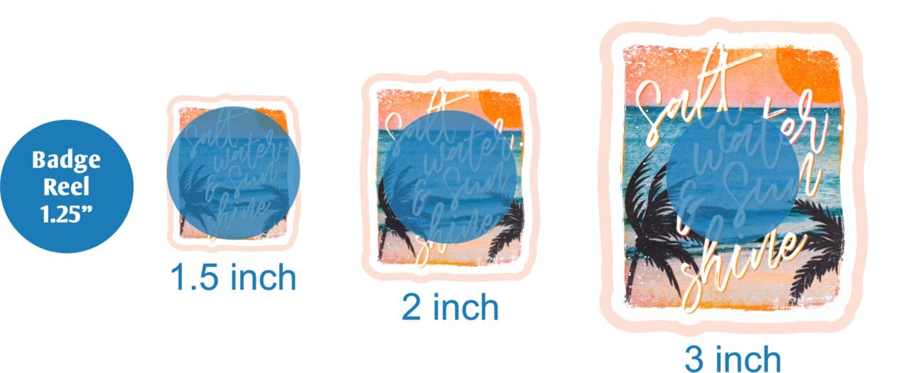 Salt Water Sunshine - DECAL AND ACRYLIC SHAPE #DA02083