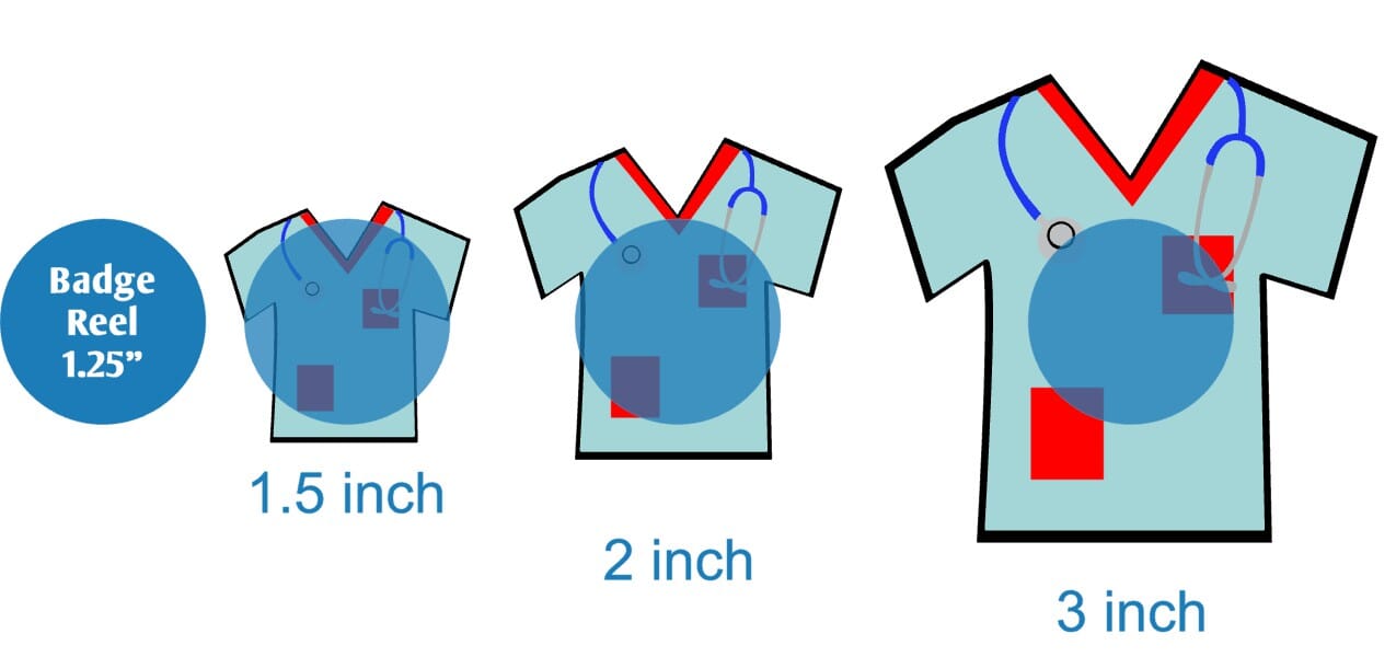 Scrub Top - Acrylic Shape #733