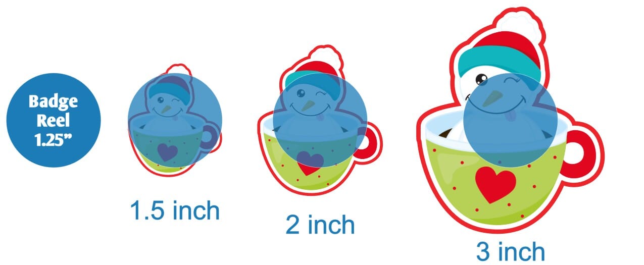 Snowman Mug 2 - DECAL AND ACRYLIC SHAPE #DA01630