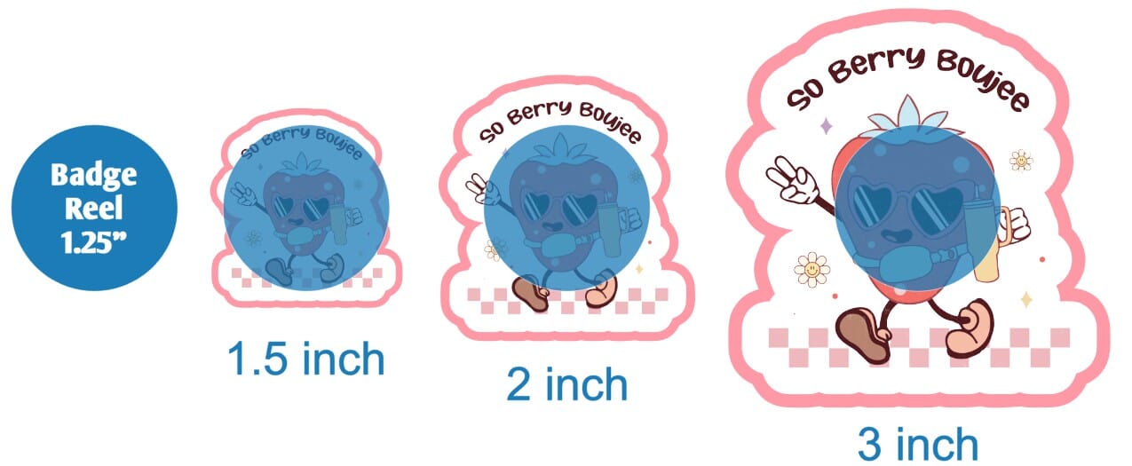 So Berry Boujee - DECAL AND ACRYLIC SHAPE #DA01698