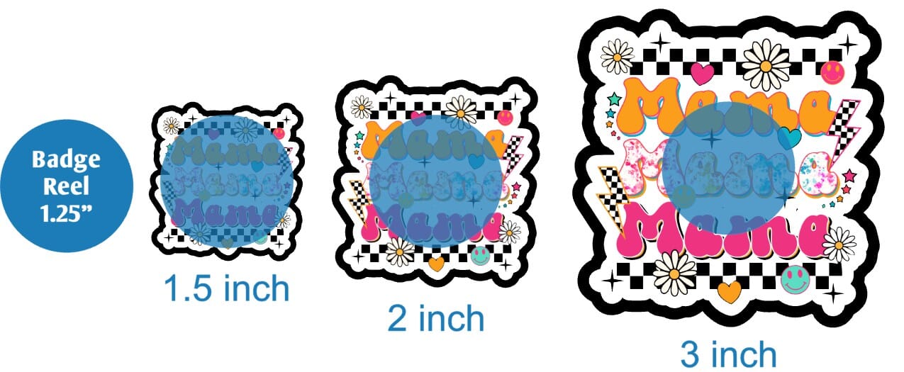 Spring Mama Mama Mama - DECAL AND ACRYLIC SHAPE #DA01939