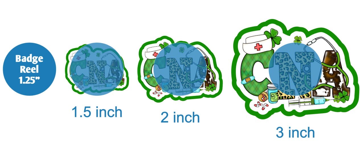 St Patrick CNA - DECAL AND ACRYLIC SHAPE #DA01700