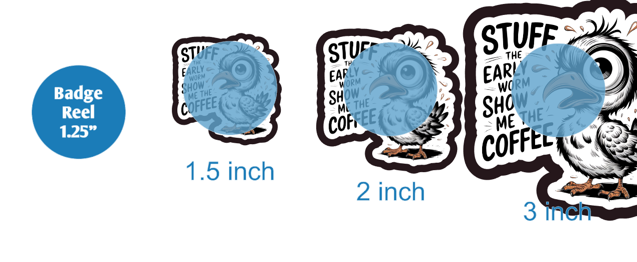 Stuff the Early Worm - DECAL AND ACRYLIC SHAPE #DA03709