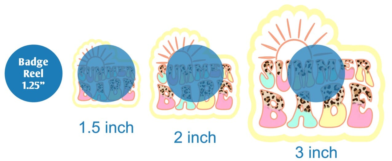 Summer Babe - DECAL AND ACRYLIC SHAPE #DA02037