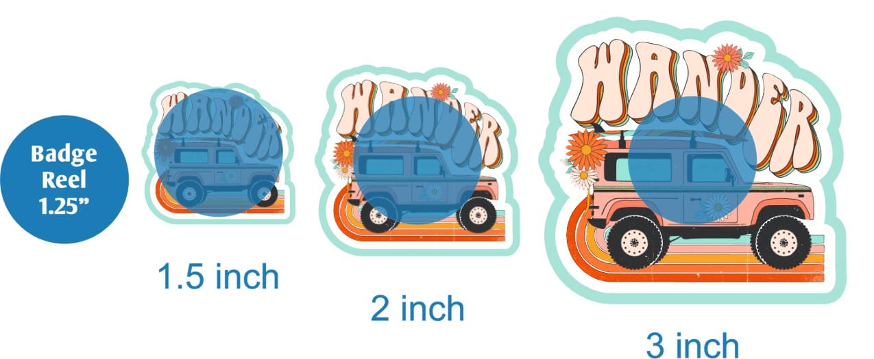 Wander - DECAL AND ACRYLIC SHAPE #DA02086