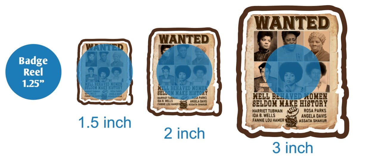 Wanted Amazing Women - DECAL AND ACRYLIC SHAPE #DA01980