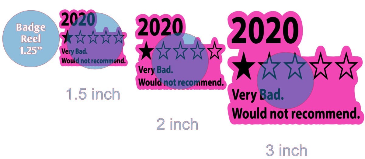2020 1 Star - Acrylic Shape #911