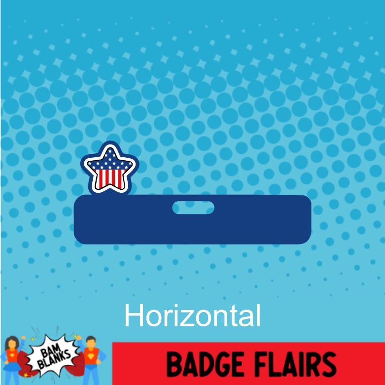 4th of July Star - DECAL AND ACRYLIC SHAPE #BF0001