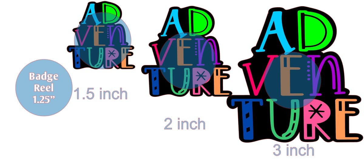 Adventure - Acrylic Shape #1244