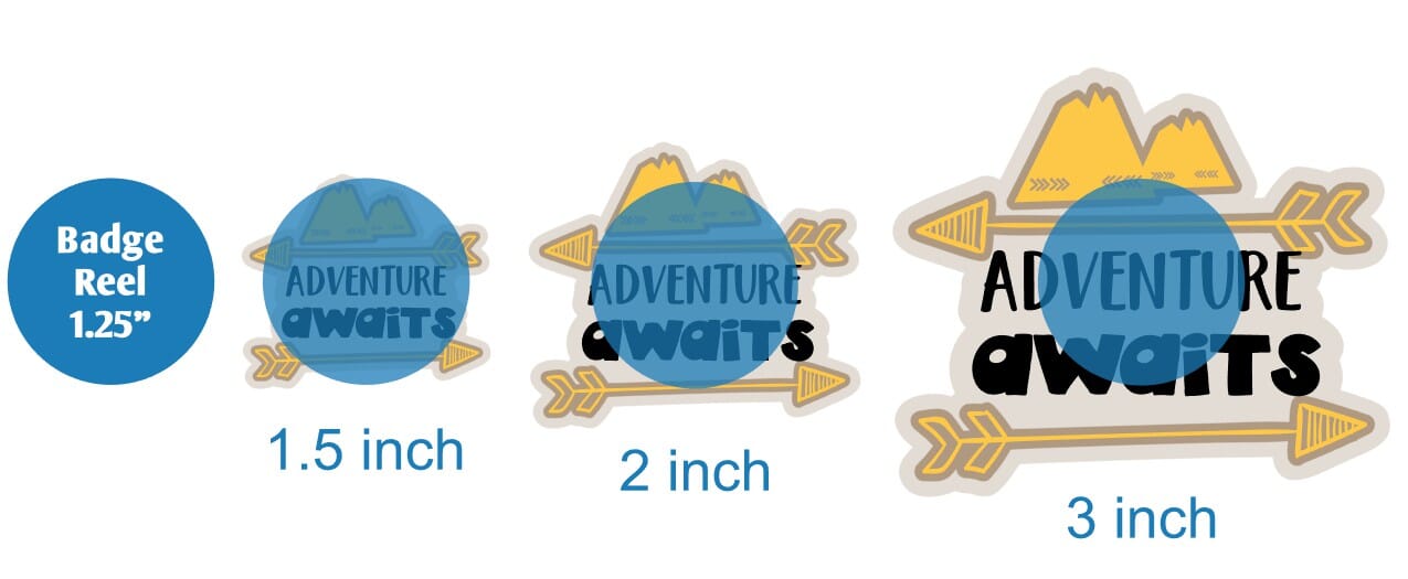 Adventure Awaits - Acrylic Shape #1051