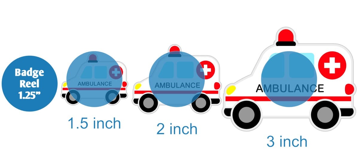 Ambulance - Acrylic Shape #088