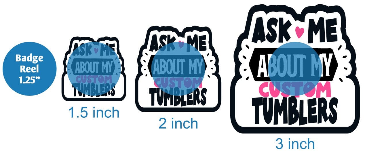 Ask Me About My Custom Tumblers - Acrylic Shape #2473