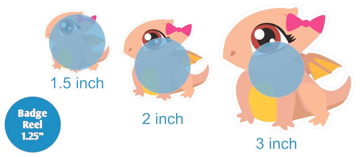 Baby Girl Dragon - Acrylic Shape #844