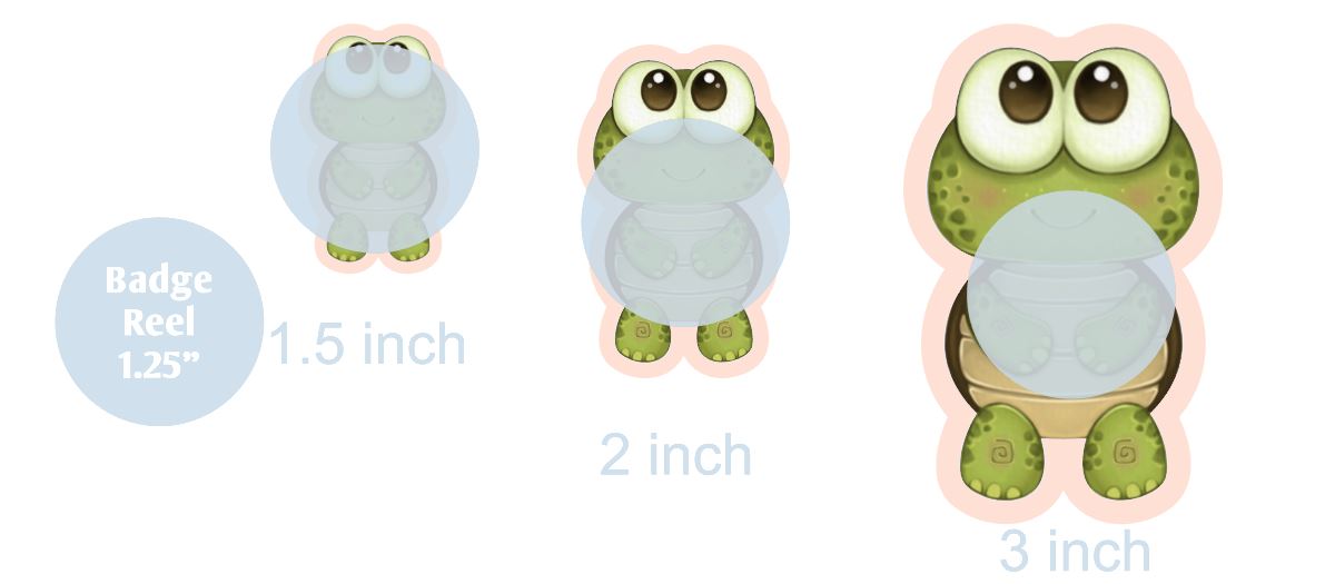 Baby Turtle - DECAL AND ACRYLIC SHAPE #DA0560