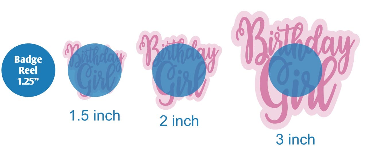 Birthday Girl - Acrylic Shape #1183