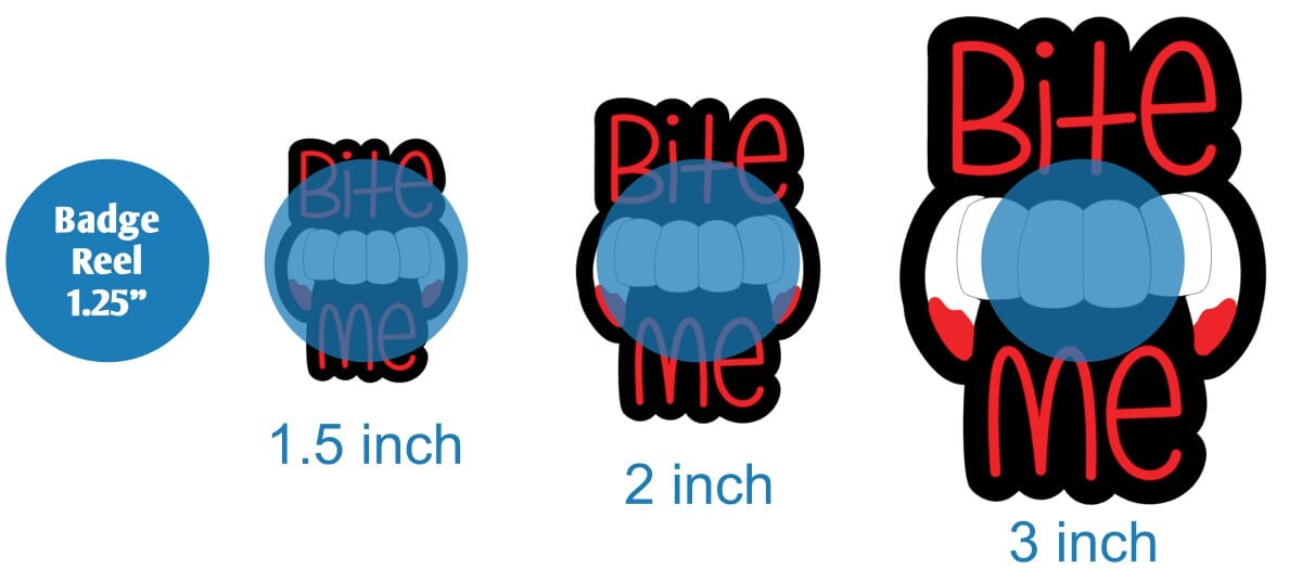 Bite Me - Acrylic Shape #1064