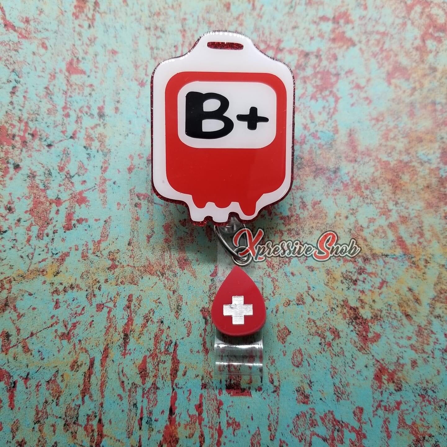 Blood Bag - Acrylic Shape #308