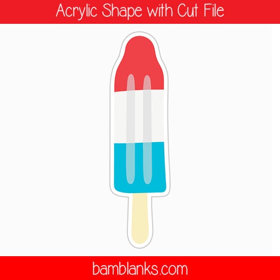 Bombpop - Acrylic Shape #626