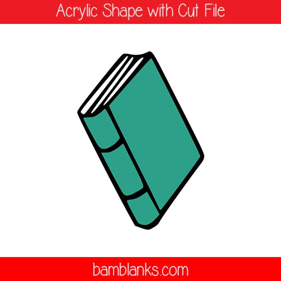 Book - Acrylic Shape #603