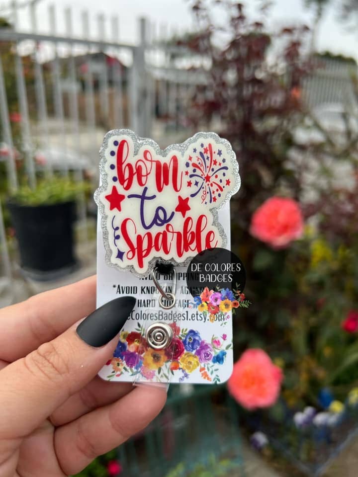 Born to Sparkle - DECAL AND ACRYLIC SHAPE #DA0991