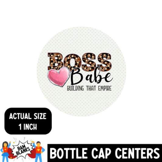 Boss Babe BC - Bottle Cap Center #BC0006