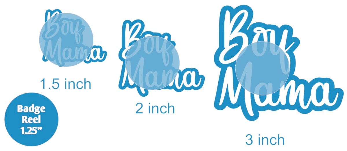 Boy Mama - Acrylic Shape #1655
