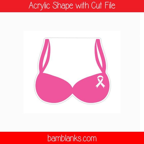Bra - Acrylic Shape #078