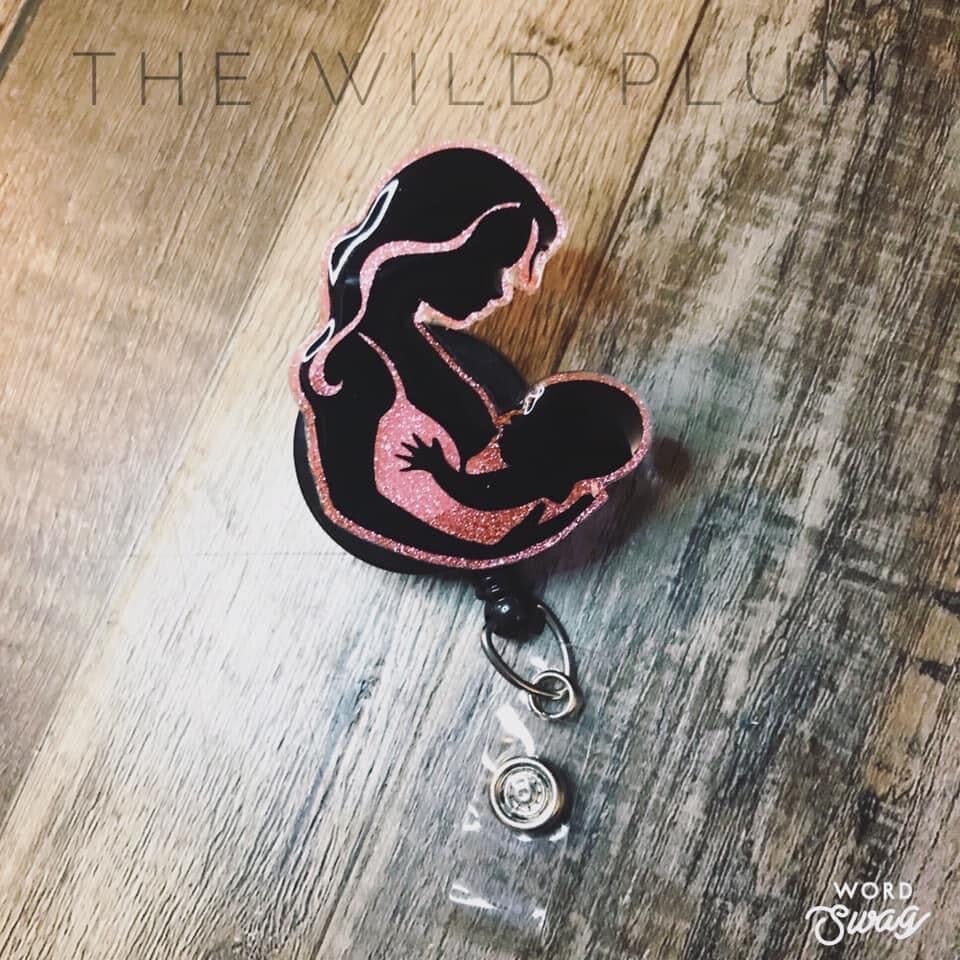Breastfeeding Mom 1 - Acrylic Shape #933