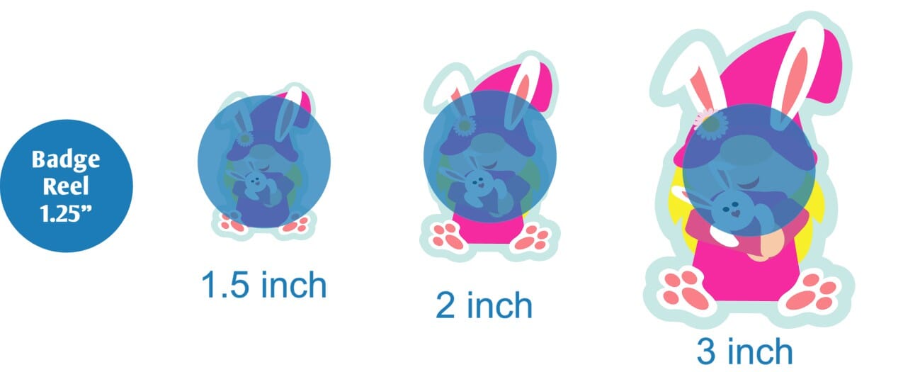 Bunny Gnome Girl - Acrylic Shape #1312