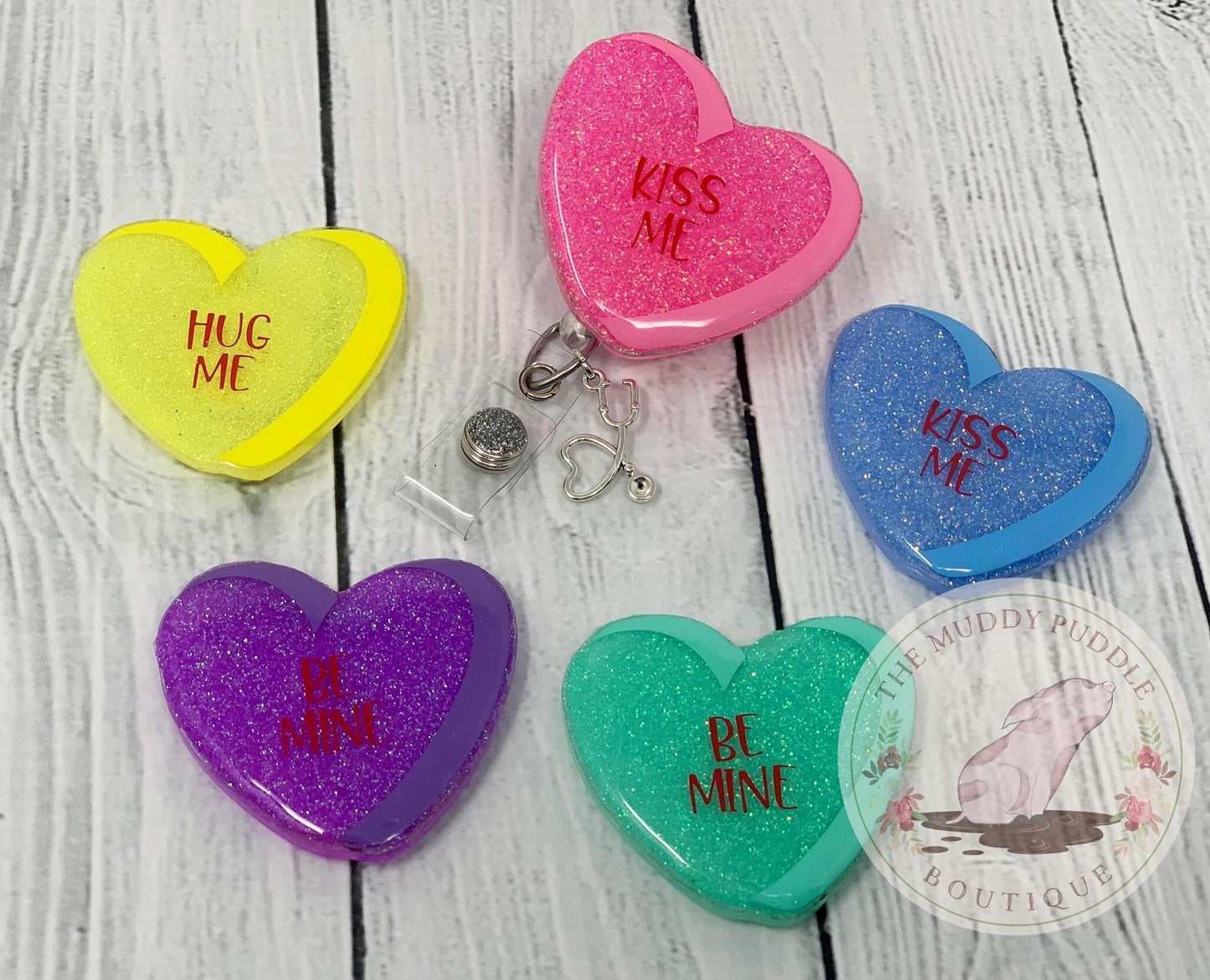 Candy Heart - Acrylic Shape #421