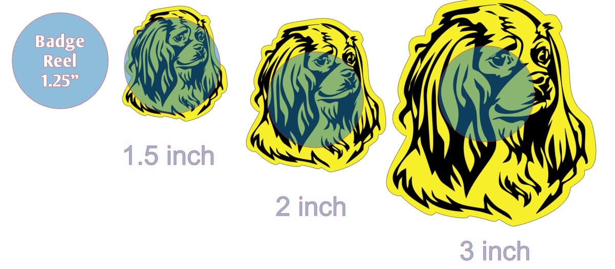Cavalier King Charles Spaniel - Acrylic Shape #822