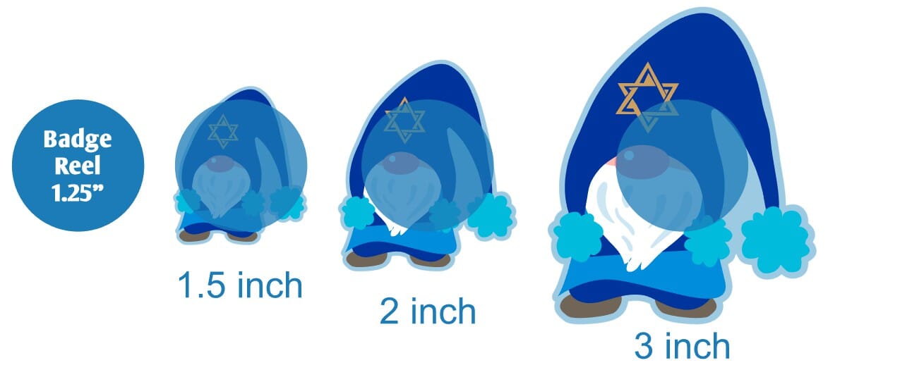 Chanukah Gnome - Acrylic Shape #1080