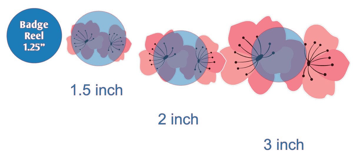 Cherry Blossom Double - Acrylic Shape #425