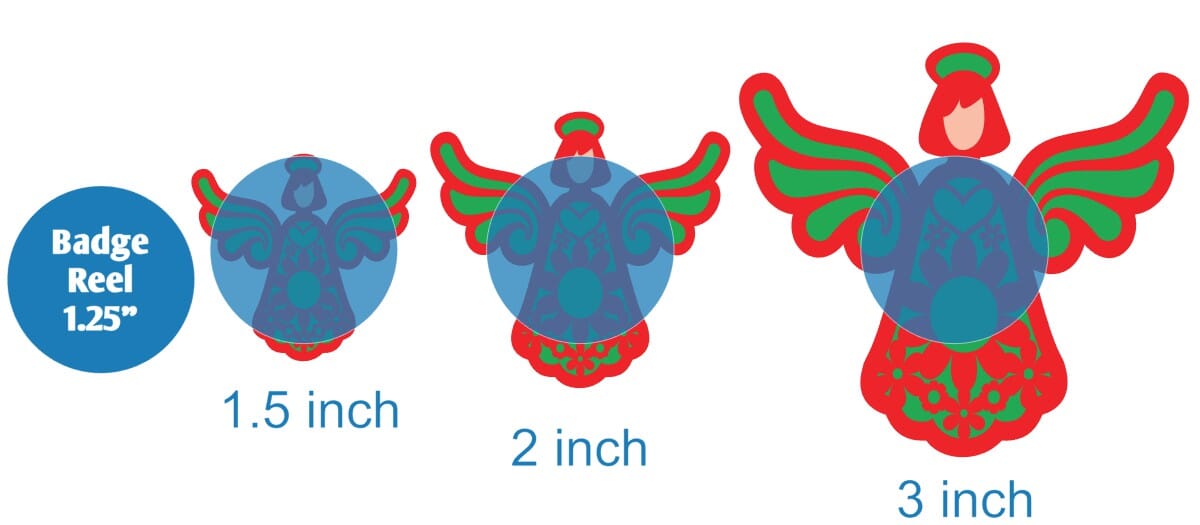 Christmas Angel - Acrylic Shape #913