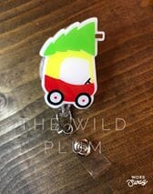 Christmas Kids Car - Acrylic Shape #569