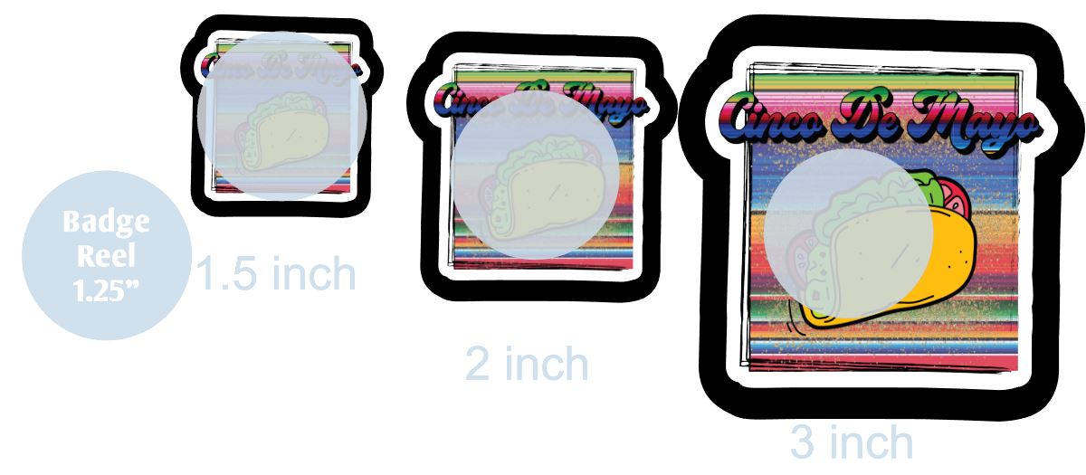 Cinco de Mayo Serape - DECAL AND ACRYLIC SHAPE #DA0742