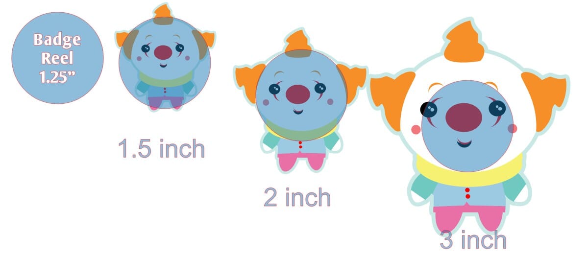 Clown - Acrylic Shape #842