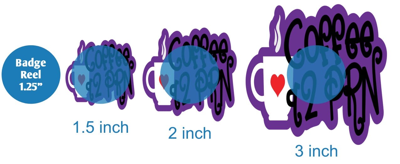 Coffee q2 PRN - Acrylic Shape #1178