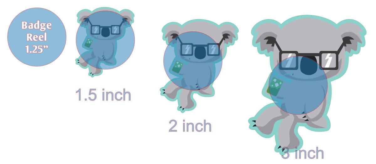 Cool Koala - Acrylic Shape #818