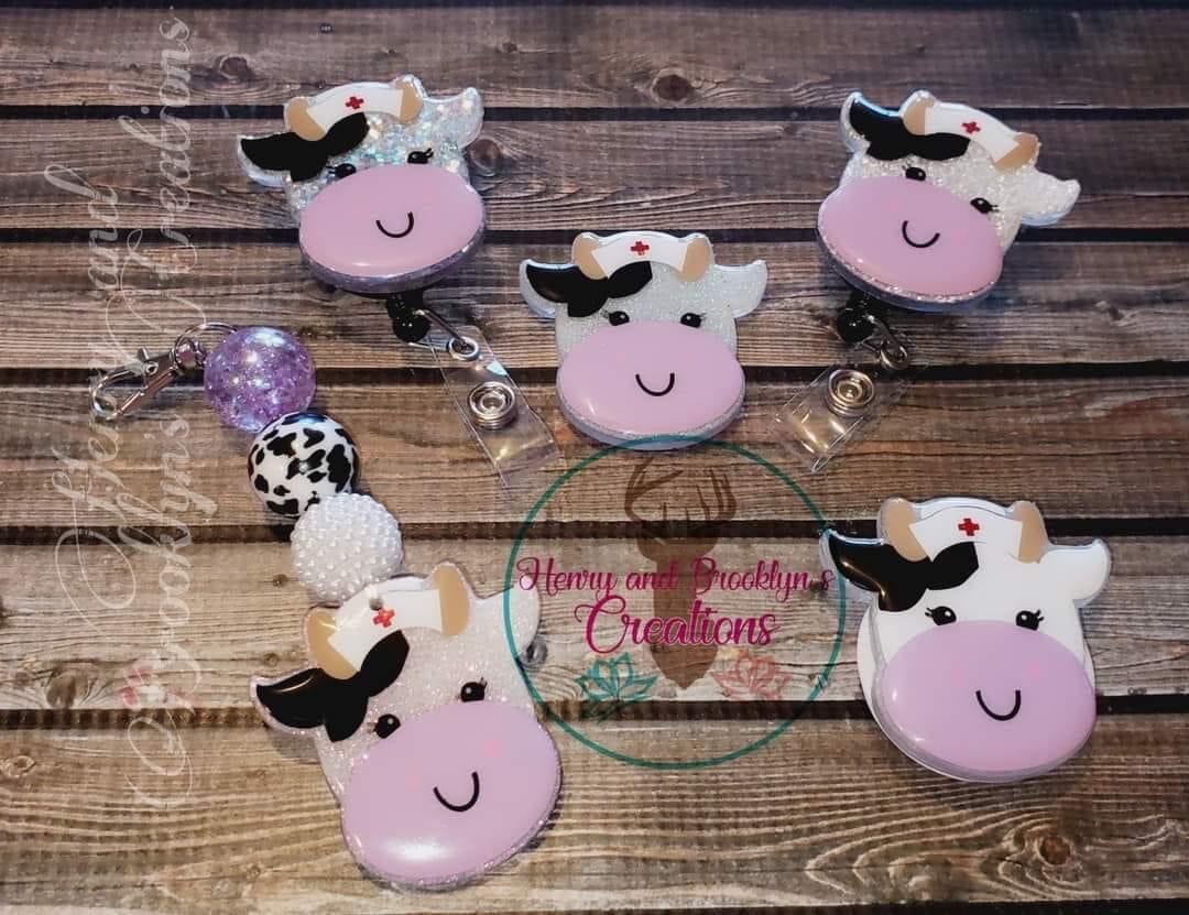 Cow Nurse - Acrylic Shape #442